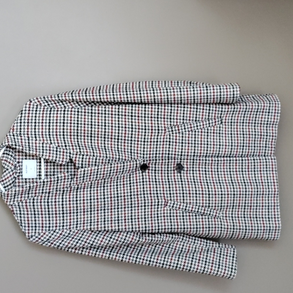 Old Navy houndstooth coat